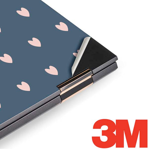 Blue and Pink Hearts HP Spectre Skin