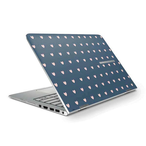 Blue and Pink Hearts HP Spectre Skin