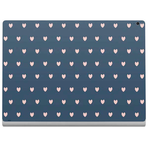 Blue and Pink Hearts Surface Book 2 15in Skin