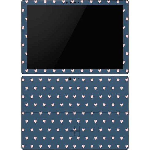 Blue and Pink Hearts Surface Pro 6 Skin