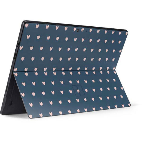 Blue and Pink Hearts Surface Pro 6 Skin