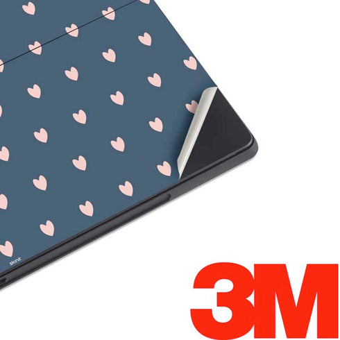 Blue and Pink Hearts Surface Pro 6 Skin