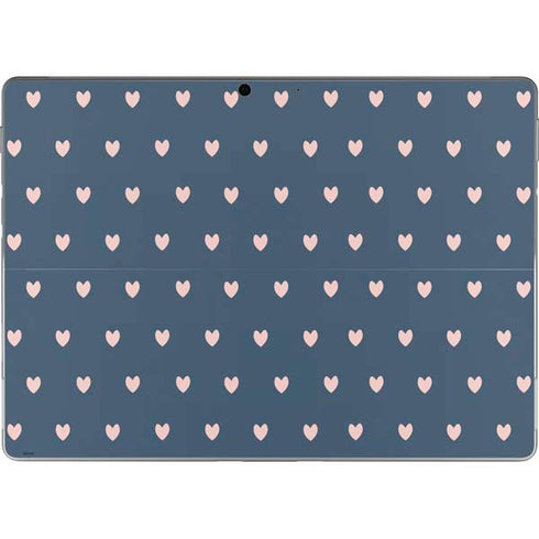 Blue and Pink Hearts Surface Pro 8 Skin