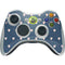 Blue and Pink Hearts Xbox 360 Wireless Controller Skin