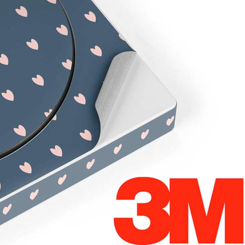 Blue and Pink Hearts Xbox Adaptive Controller Skin