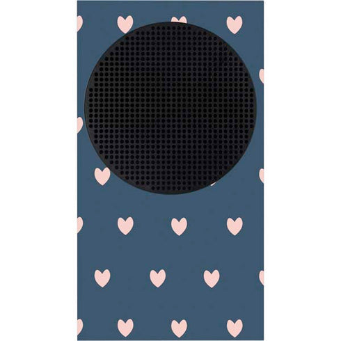 Blue and Pink Hearts Xbox Series S Bundle Skin