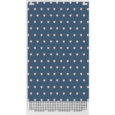 Blue and Pink Hearts Xbox Series S Bundle Skin