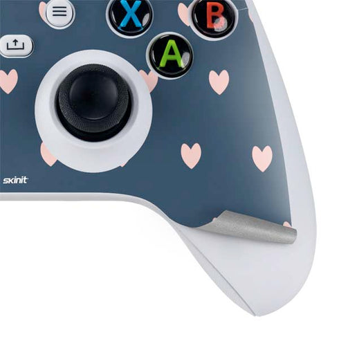 Blue and Pink Hearts Xbox Series S Bundle Skin