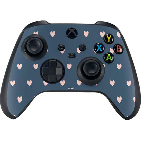 Blue and Pink Hearts Xbox Series X Bundle Skin