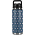 Blue and Pink Hearts YETI Rambler 26oz Bottle Skin