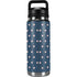 Blue and Pink Hearts YETI Rambler 26oz Bottle Skin