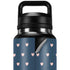 Blue and Pink Hearts YETI Rambler 36oz Bottle Skin