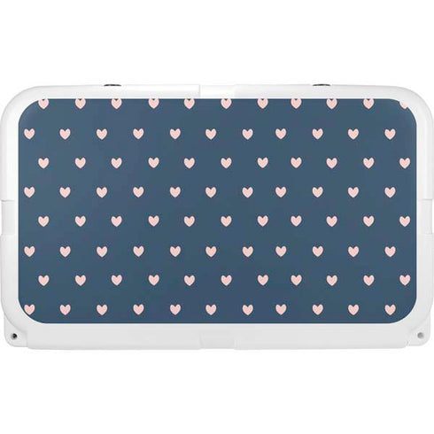 Blue and Pink Hearts YETI Tundra 45 Hard Cooler Skin