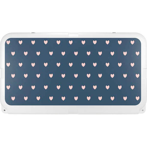 Blue and Pink Hearts YETI Tundra 65 Hard Cooler Skin