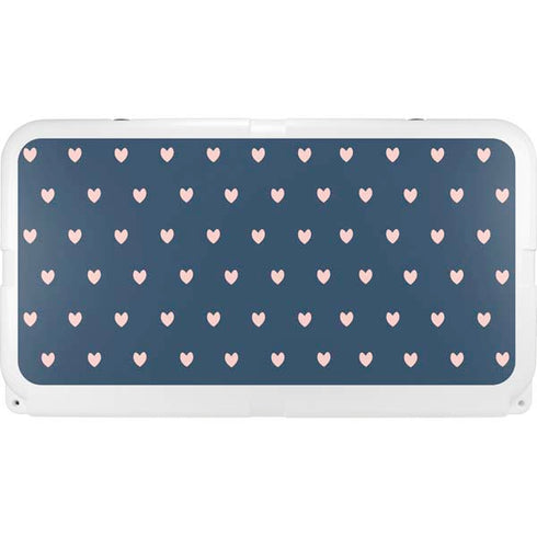 Blue and Pink Hearts YETI Tundra 75 Hard Cooler Skin