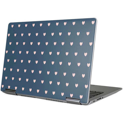 Blue and Pink Hearts Yoga 710 14in Skin