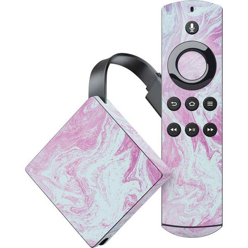 Blue and Purple Marble Amazon Fire TV Skin