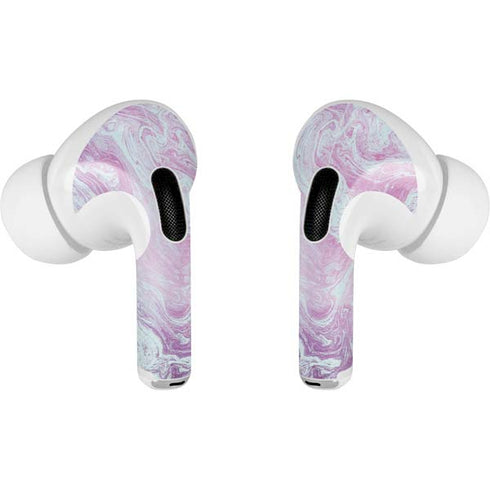 Blue and Purple Marble Apple AirPods Pro Skin