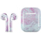 Blue and Purple Marble Apple AirPods Skin