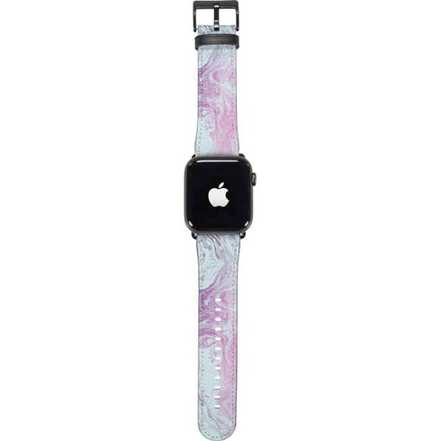 Blue and Purple Marble Apple Watch Band 42-44mm