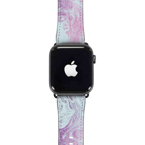 Blue and Purple Marble Apple Watch Band 38-40mm