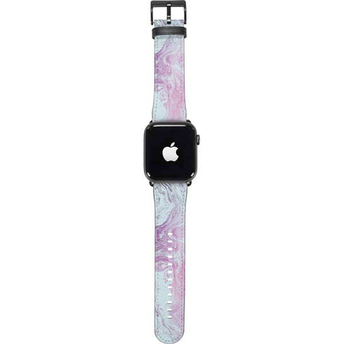 Blue and Purple Marble Apple Watch Band 38-40mm