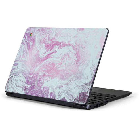 Blue and Purple Marble Samsung Chromebook Skin