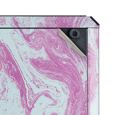 Blue and Purple Marble Cooler Master MasterBox Q300L Mini Tower Skin