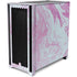 Blue and Purple Marble Corsair 4000D Tempered Glass Mid-Tower ATX Case Skin