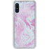 Blue and Purple Marble Galaxy A10e Clear Case