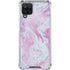 Blue and Purple Marble Galaxy A12 Clear Case
