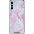 Blue and Purple Marble Galaxy A13 5G Clear Case