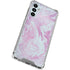 Blue and Purple Marble Galaxy A13 5G Clear Case