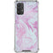 Blue and Purple Marble Galaxy A32 5G Clear Case