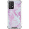Blue and Purple Marble Galaxy A52 5G Clear Case