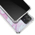 Blue and Purple Marble Galaxy A52 5G Clear Case
