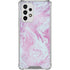 Blue and Purple Marble Galaxy A53 5G Clear Case