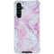 Blue and Purple Marble Galaxy A54 5G Clear Case