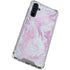 Blue and Purple Marble Galaxy A54 5G Clear Case