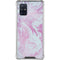 Blue and Purple Marble Galaxy A71 5G Clear Case