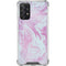 Blue and Purple Marble Galaxy A72 5G Clear Case