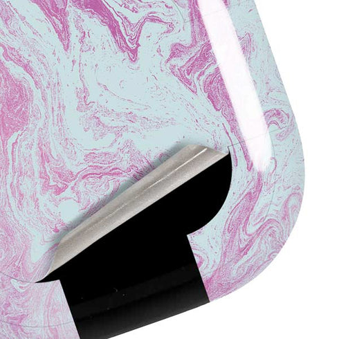 Blue and Purple Marble Galaxy Buds Live Skin