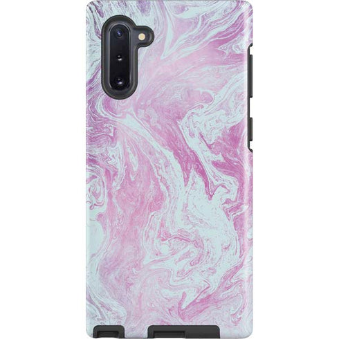 Blue and Purple Marble Galaxy Note 10 Pro Case