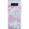 Blue and Purple Marble Galaxy Note 8 Skin