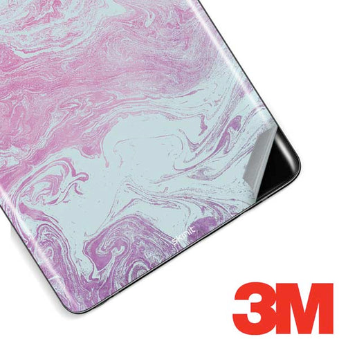 Blue and Purple Marble Galaxy Note 8 Skin