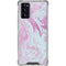 Blue and Purple Marble Galaxy Note20 5G Clear Case