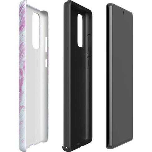 Blue and Purple Marble Galaxy Note20 5G Pro Case