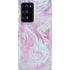 Blue and Purple Marble Galaxy Note20 Ultra 5G Lite Case