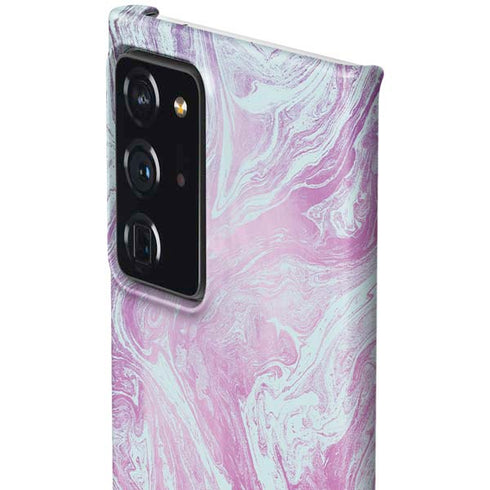 Blue and Purple Marble Galaxy Note20 Ultra 5G Lite Case