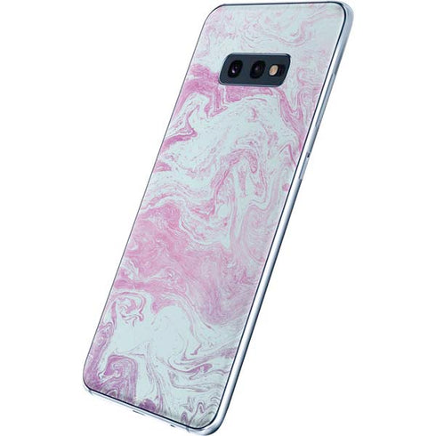 Blue and Purple Marble Galaxy S10e Skin